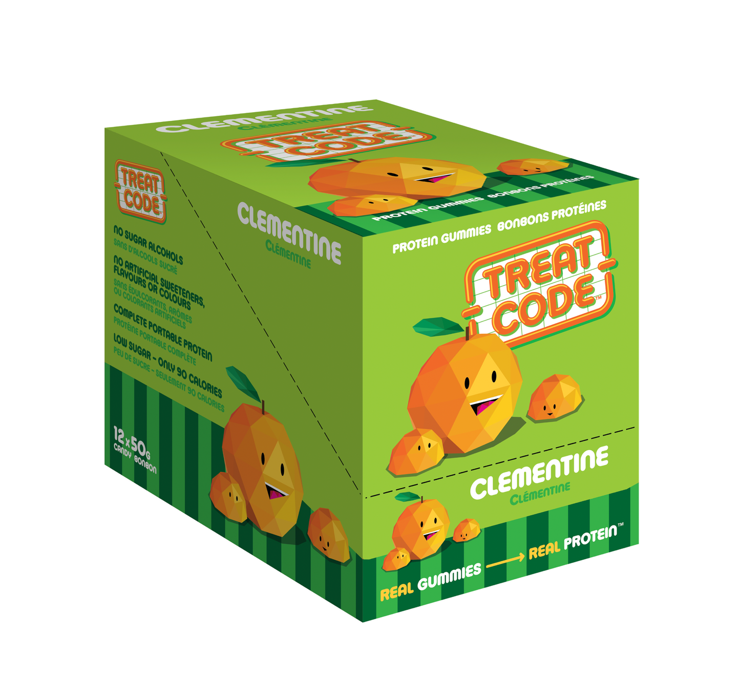 Treat Code Clementine Protein Gummies 12x50g