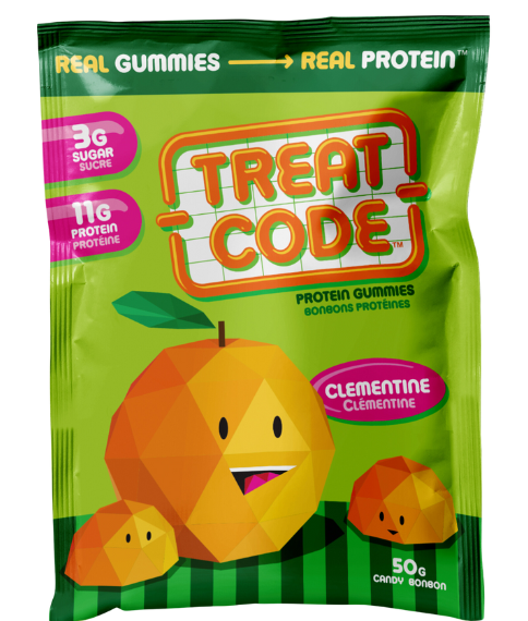 Treat Code Clementine Protein Gummies 12x50g